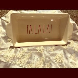 Rae Dunn Christmas Loaf Pan